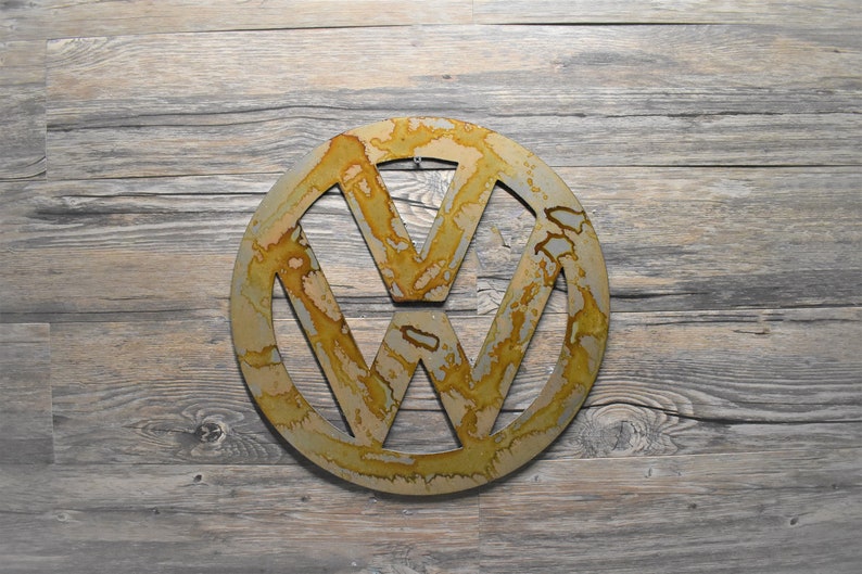 Volkswagen vw sign metal wall art Etsy