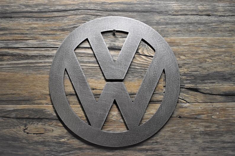 Volkswagen vw sign metal wall art Etsy