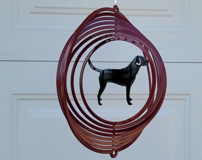 wind spinner, labrador, labrador gifts, dog memorial gift, dog lover gift, yard art, dog decor, dog dad gift, black lab gifts, black lab