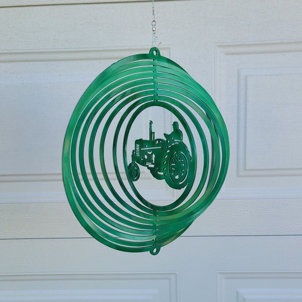 Tractor Wind Spinners Etsy