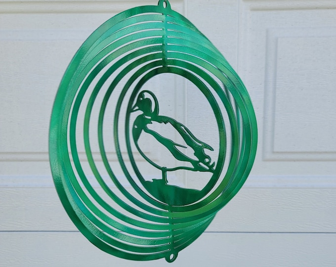 Duck wind spinner
