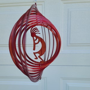 wind spinner, yard art, kokopelli, kokopelli decor, house warming gift, porch decor, southwestern decor, southwestern gifts, gift for her