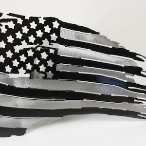 Tattered Flag trailer hitch cover