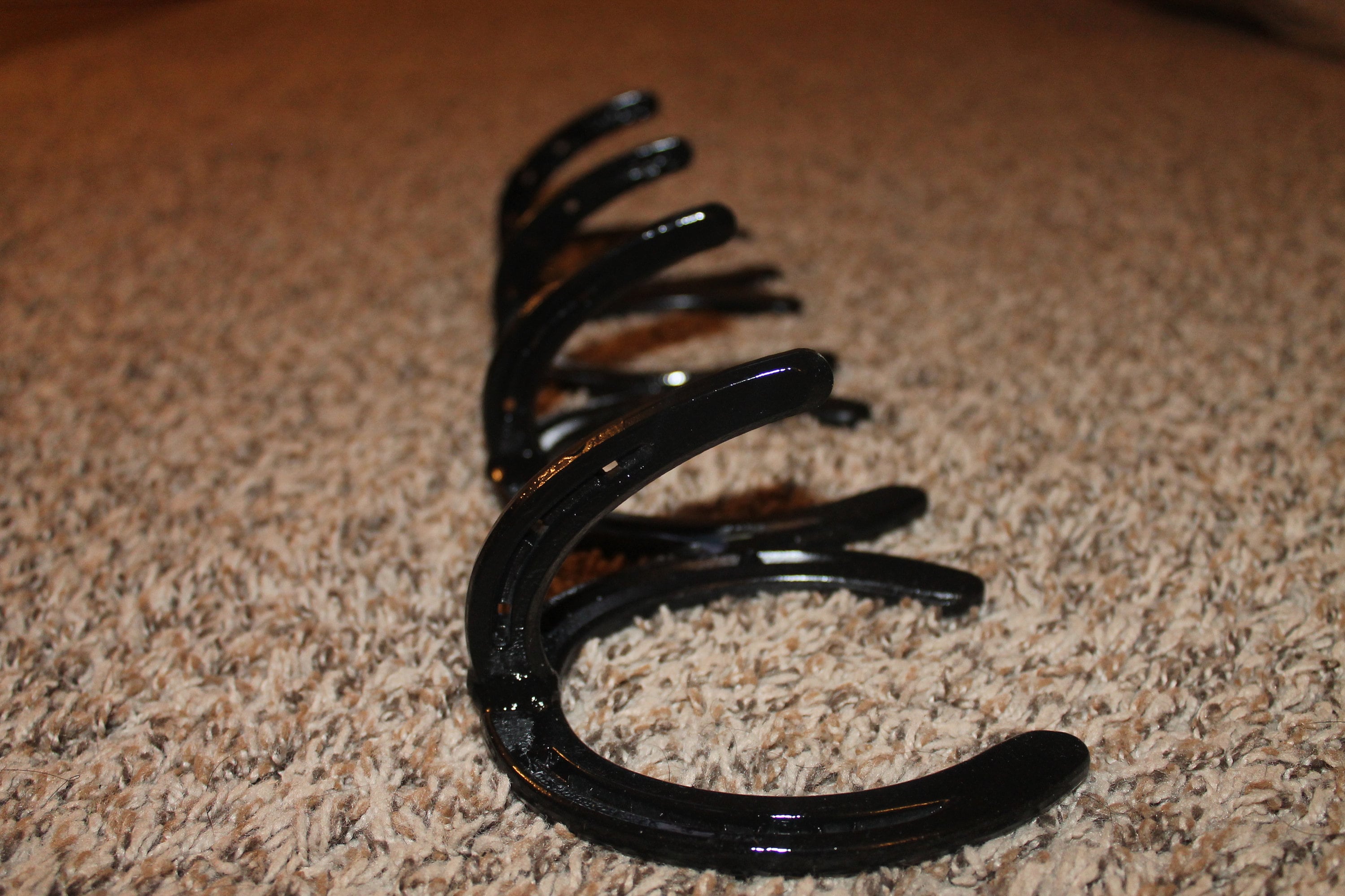 Horseshoe coat rack 4 place