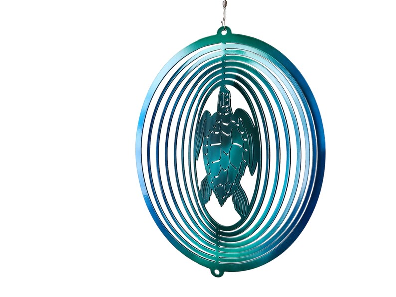Turtle Wind Spinner, Turtle Decor, Beach House, House Warming Gift ...