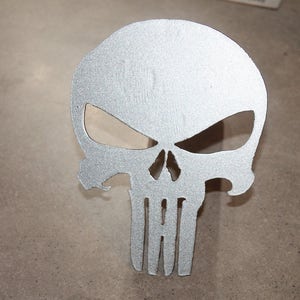Punisher hitch cover, metal hitch cover, punisher skull, law enforcement gifts, military gift, 10th Anniversary gift, birthday gift for him