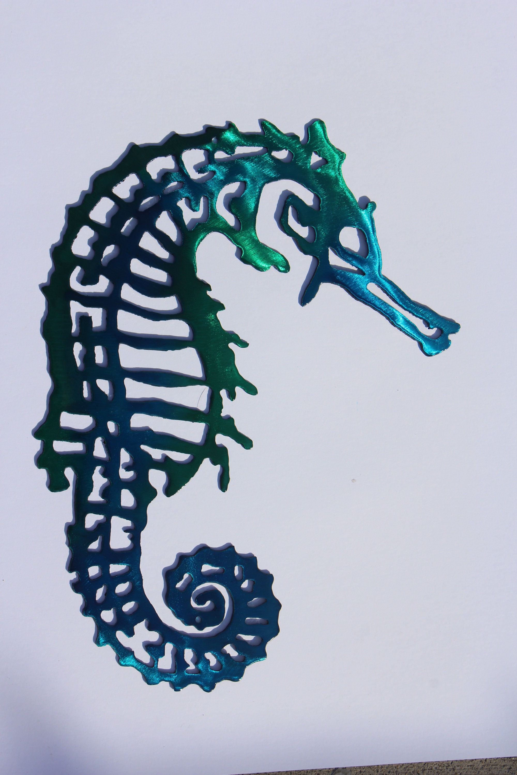 sea horse wall art, ocean nursery decor, under the sea nursery art