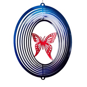 Butterfly wind spinner, wind spinner, butterfly, yard art, garden decor, spring decor, house warming gift, gifts for girls, girls birthday