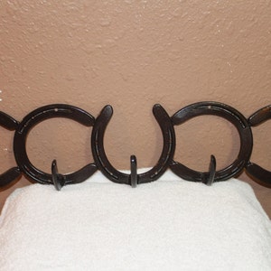 Horseshoe coat rack, western, rustic, wall mounted, rancher gift, cowboy gift, cowgirl gift, coat rack, entryway decor