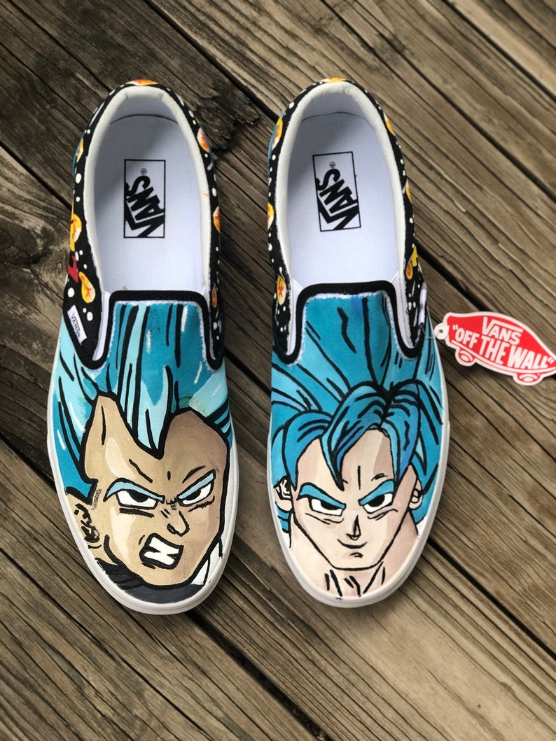 dragon ball z vans shoes