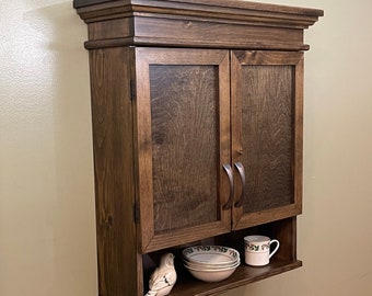 Kitchen or Bathroom Wall Hanging Cabinet