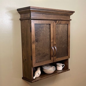 Kitchen or Bathroom Wall Hanging Cabinet