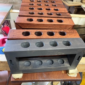 Plant Propagation Station, Gift for Plant Lovers, Wooden Wall Mounted Cutting Propagator image 9