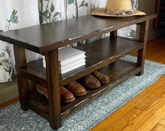 Bench with Storage