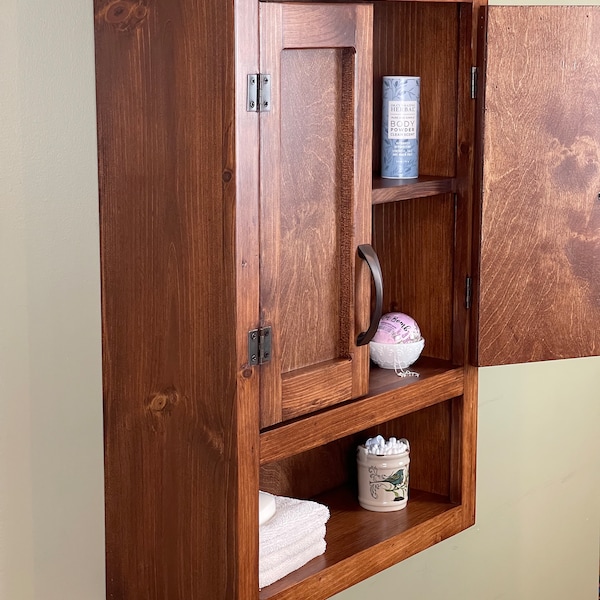 Bathroom Cabinet - Etsy