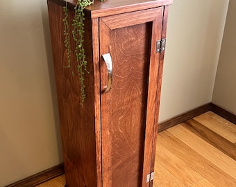 Upright Storage Cabinet, Bathroom or Kitchen Cabinet