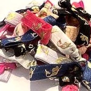 Mermaid Hair Don&#39;t Care Hair Ties, Elastic Hair Ties, Birthday Party Favors, Mermaid Party Favors, Favors for  Girl, Sleepover Gift,Hairties