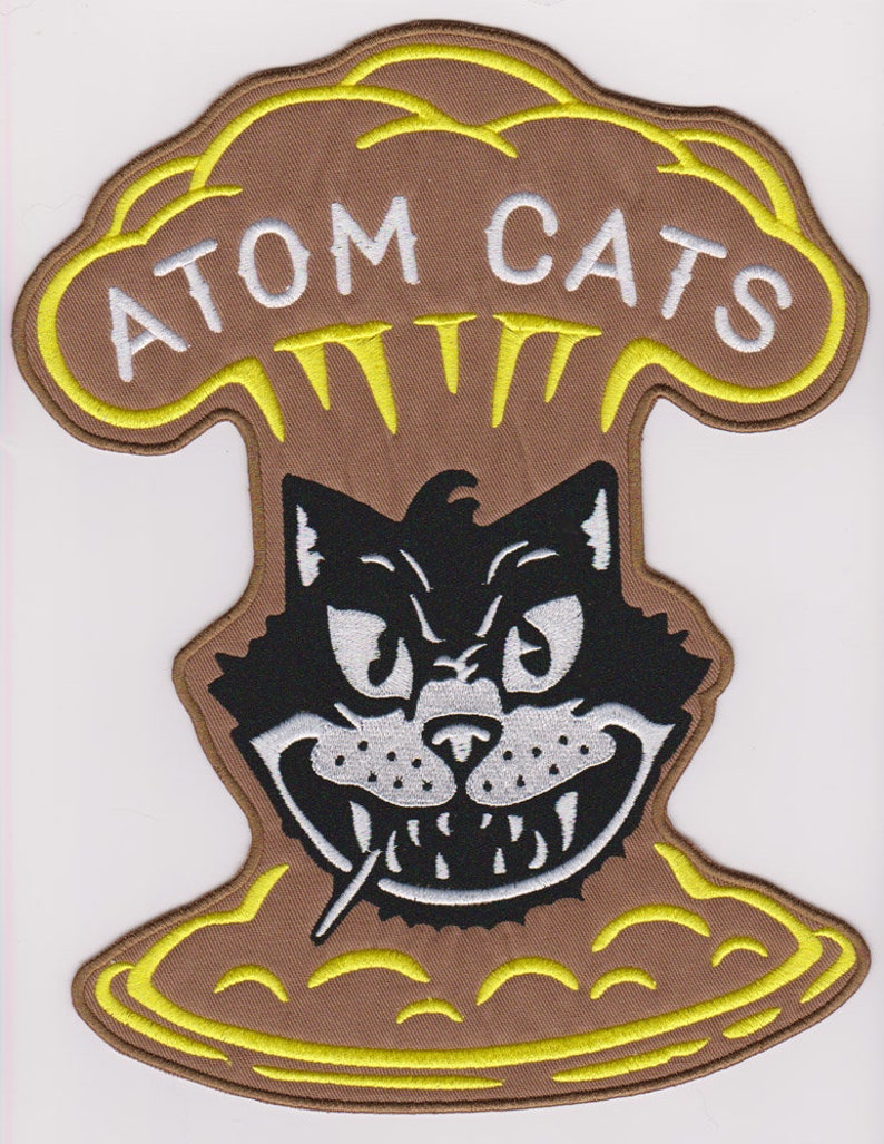 Atom Cats Fallout 4 Inspired Logo Embroidered Patch Collectible Cosplay ...