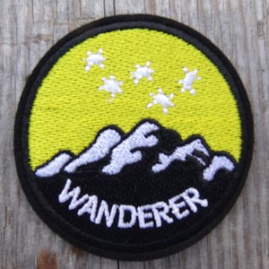 Wanderer Fallout Inspired Cosplay patch sew on iron on backing