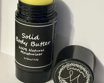 Manteca corporal sólida - 100% natural