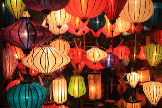 Silk lanterns deals