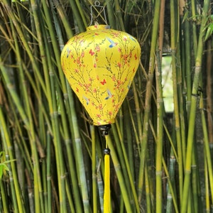 Vietnam silk lanterns - 3D printed fabric with flowers - Lanterns for wedding - lanterns for wedding decor - lanterns for outside party