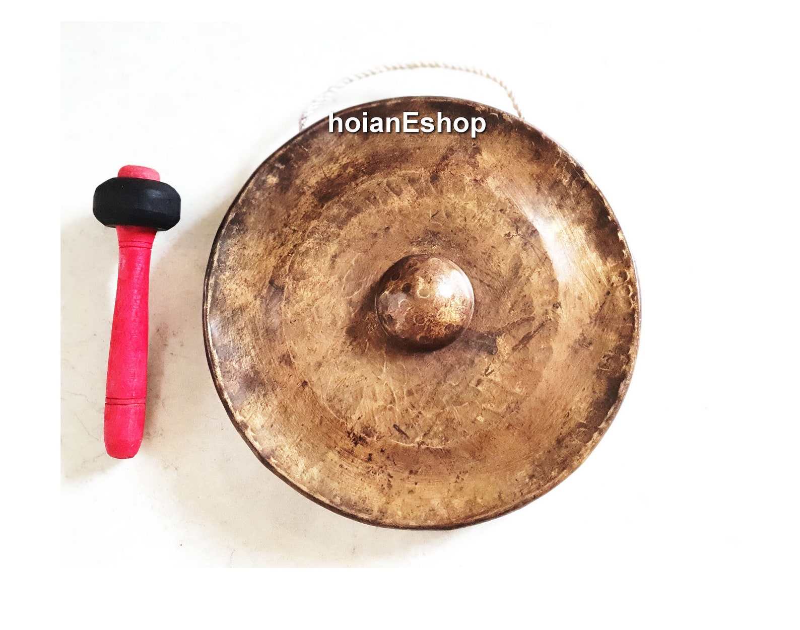 10'' Handmade Vietnamese Brass Gong Vietnam Gong Etsy