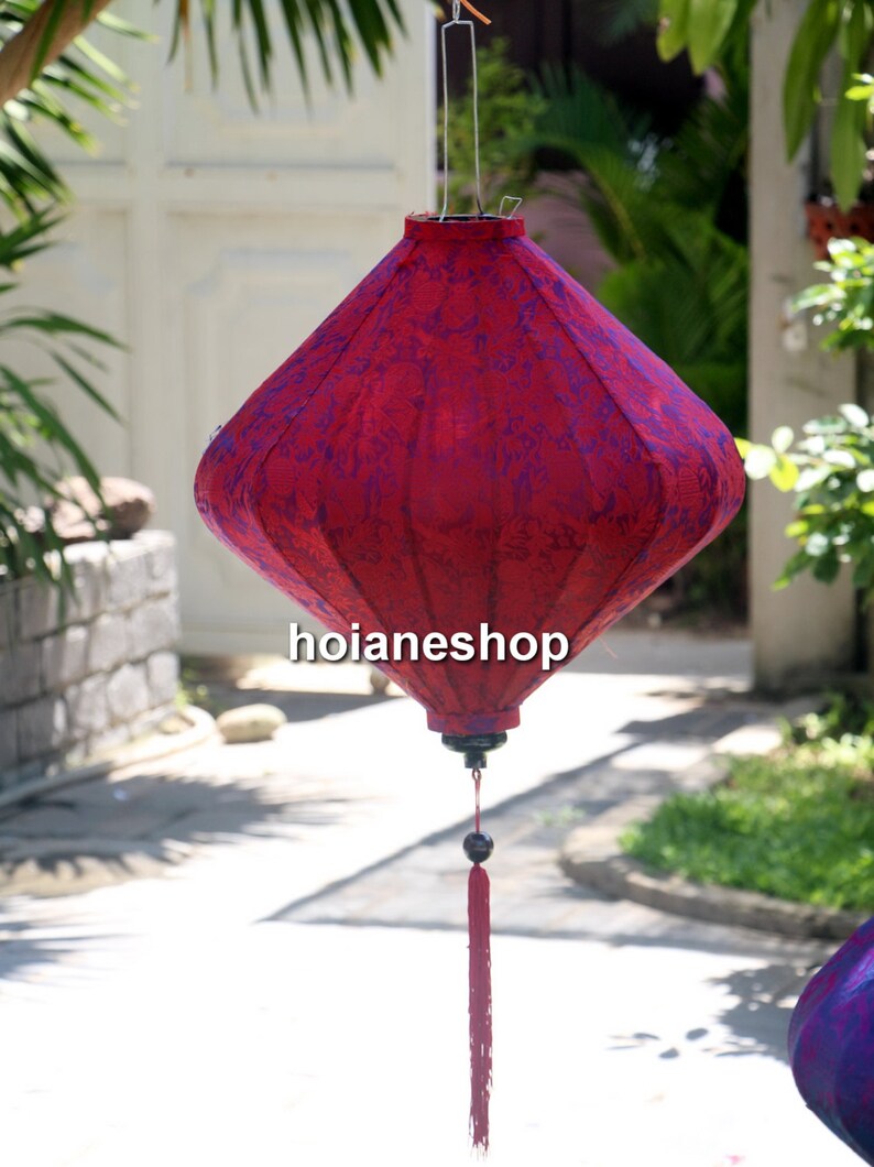 2x HOI AN Silk Lanterns 26 66 Cm Big Lanterns Etsy
