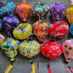 Set 16 bamboo lanterns 35cm for wedding party decorations, birthday decorations, home garden decorations
