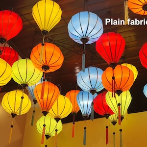 Set of 50 Waterproof Silk Lanterns: 35cm Outdoor Party Wedding Decor