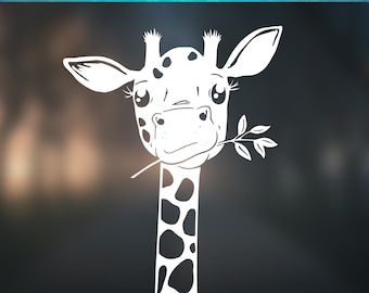 Download Giraffe Mandala Svg Etsy