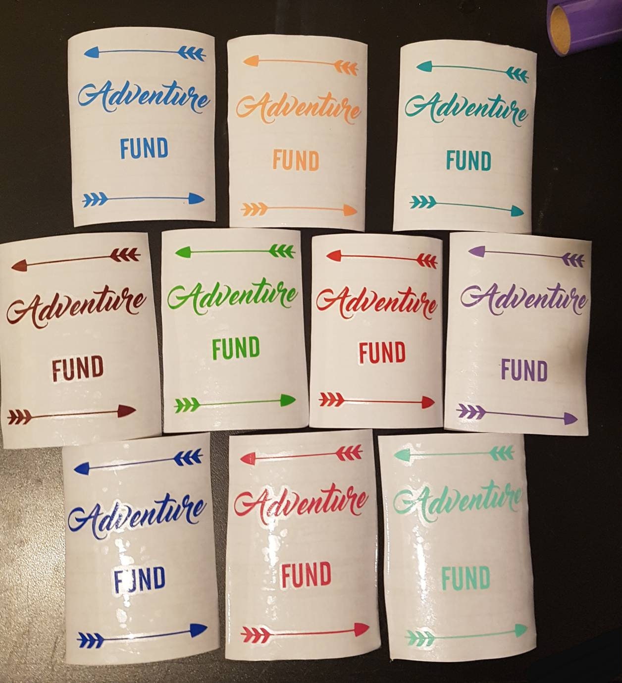 Travel Fund Decal, Money Jar Vinyl Only, Travel Gifts, Traveller Gifts ...