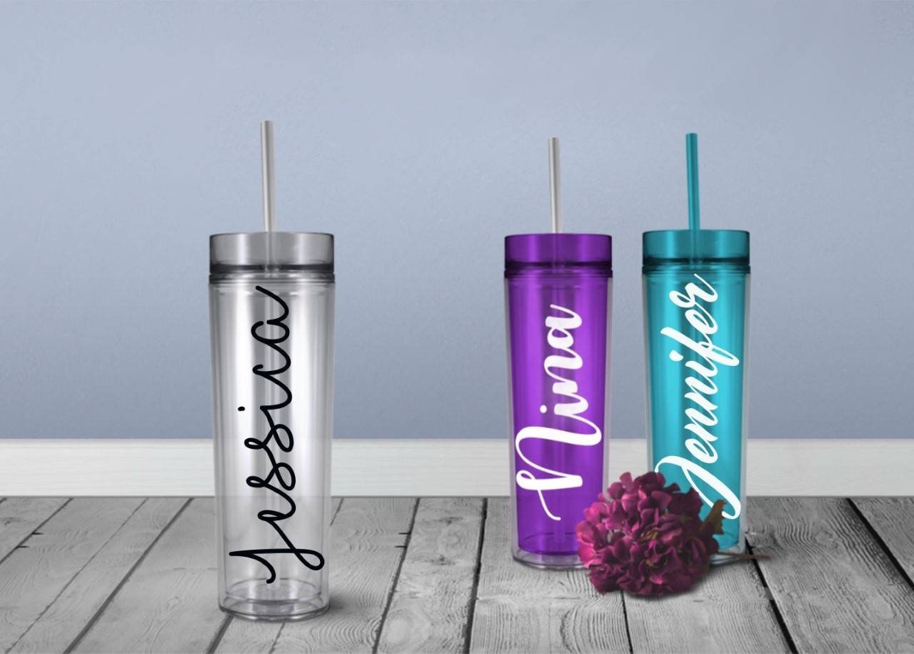 Personalized Tumbler With Straw 16 Oz. Custom Tumbler With Etsy Canada