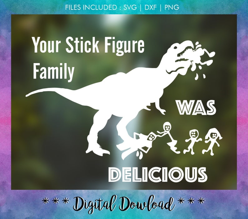 Download Your Stick Figure Family Was Delicious SVG Car Vinyl Decal ...