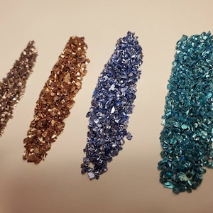 Premium Crushed Glass Resin Stone, fragmented gems for resin, resin decor, Small Irregular crushed Broken Glass 3D Nail Art stone decoratios
