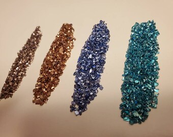 Premium Crushed Glass Resin Stone, fragmented gems for resin, resin decor, Small Irregular crushed Broken Glass 3D Nail Art stone decoratios