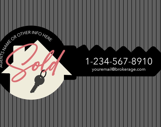 Real Estate Key Closing Glowforge DIGITAL SVG FILE Only - Etsy