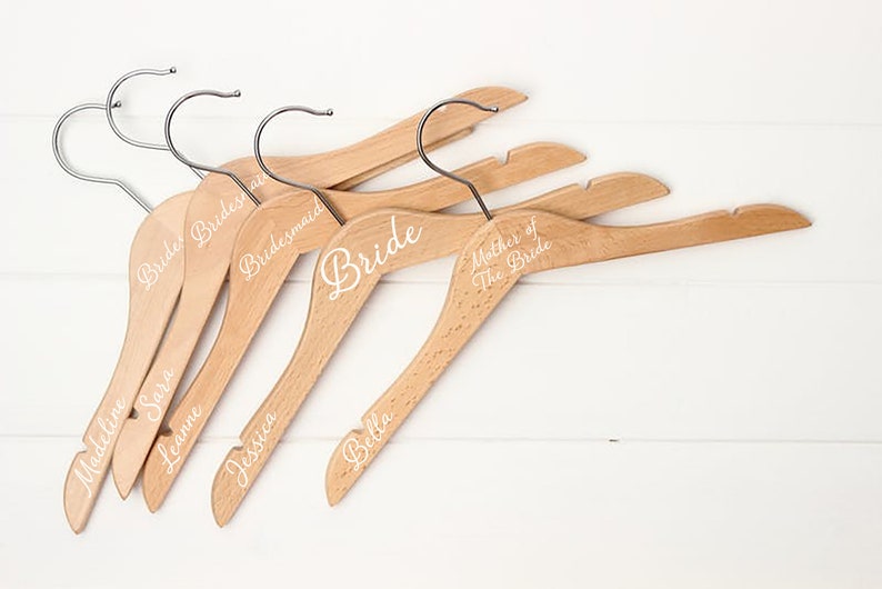 Bride hanger with date Personalized Wedding hanger bridal hanger custom bride gift wedding dress hanger bride hanger wedding hanger