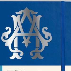 Monograma de vinilo, calcomanías monogramas, calcomanías iniciales, letras únicas personalizadas, calcomanía de coche, pegatinas para computadora portátil, pegatina de teléfono, dos monogramas de letras