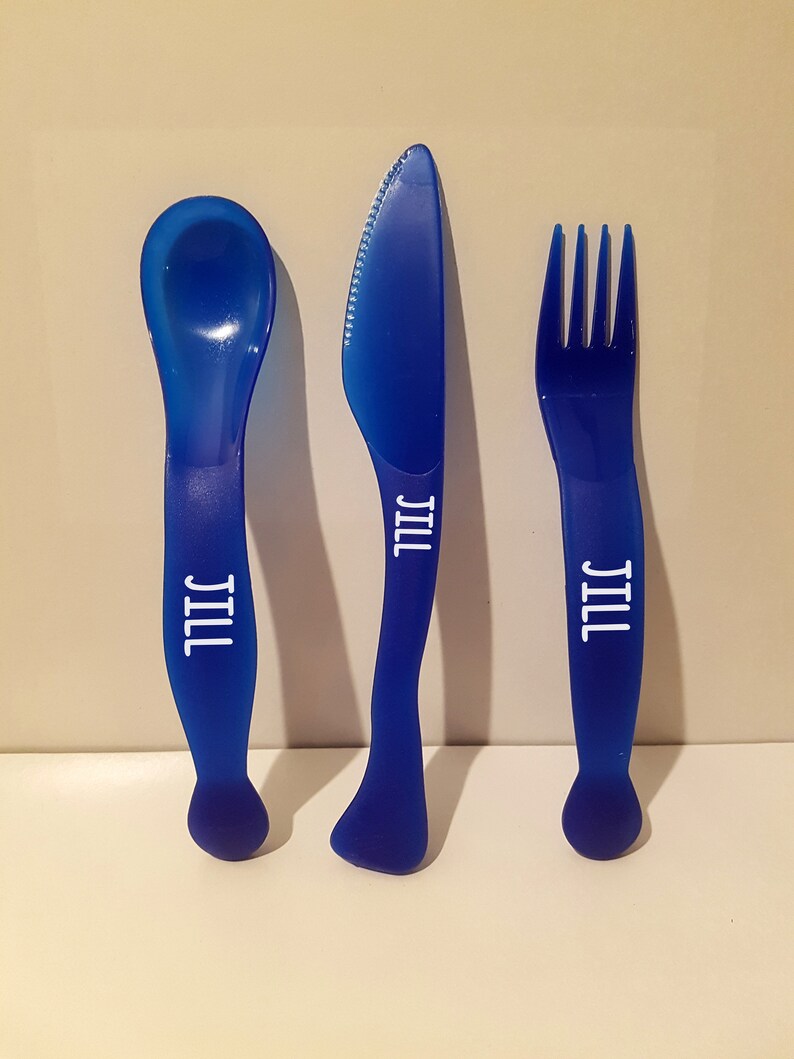 Personalized Cutlery for Children 3 Pc Cutlery Set Etsy