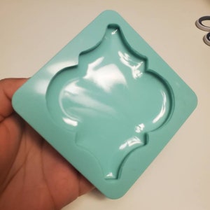 Christmas ornament mold, arabesque tile Christmas ornament, resin mold for arabesque Tile Christmas Ornament, Arabesque, Lantern Shape Tile