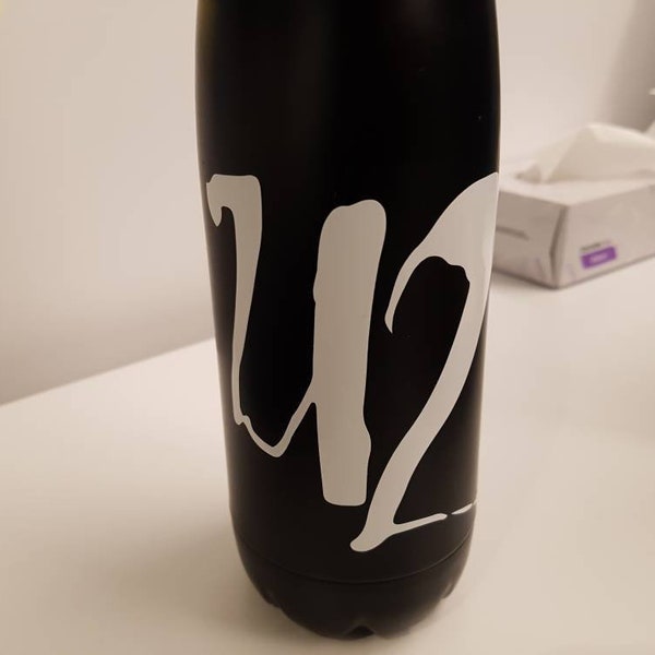 U2 decal, achtung baby, U2 vinyl sticker, U2 laptop decal, Achtung baby water bottle decal, U2, U2 band swag, u2 fan, rock music, car decal