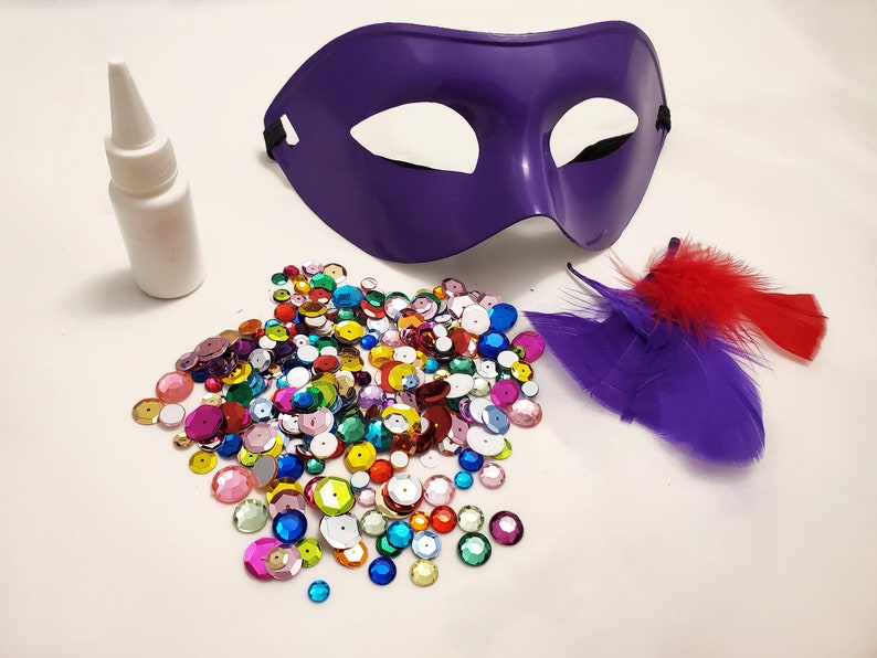 DIY Kit for Adults Masquerade Craft Kit Make Your Own Etsy