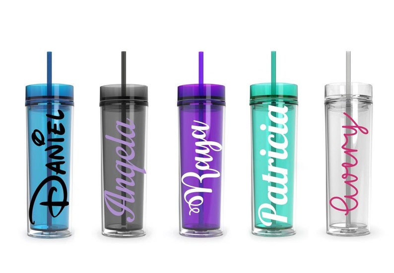 Personalized Tumbler With Straw 16 Oz. Custom Tumbler With Etsy Canada