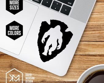 Bigfoot Arrowhead Vinyl Decal