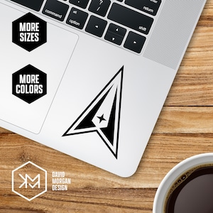 US Space Galaxy Logo Vinyl Aufkleber