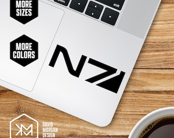 N7 Special Forces Logo Vinyl Decal • Commander Shepard • Mass Effect