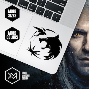 Geralt&#39;s Gwynbleidd • Yennefer&#39;s Obsidian Star • Ciri&#39;s Zireael Vinyl Decal • The Witcher