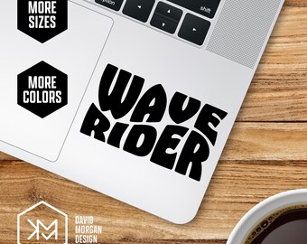 Wave Rider Vinyl Decal