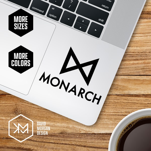 Monarch Sciences Logo Vinyl Decal